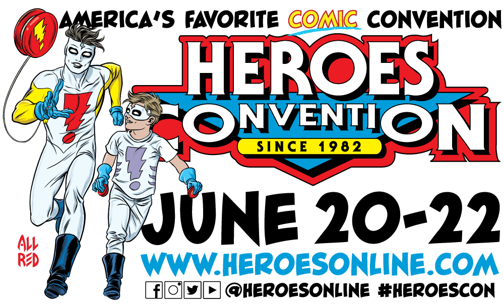 Heroes Con, June 20-22, 2025